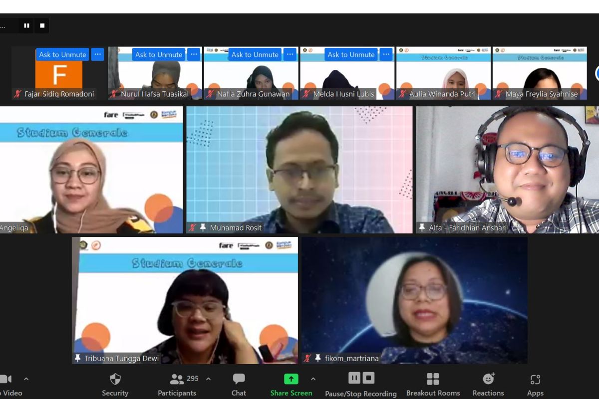 Fikom UP gelar webinar dan kuliah umum