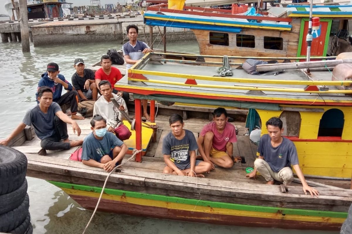 Sempat ditahan Otoritas Malaysia, 10 nelayan asal Deliserdang dipulangkan