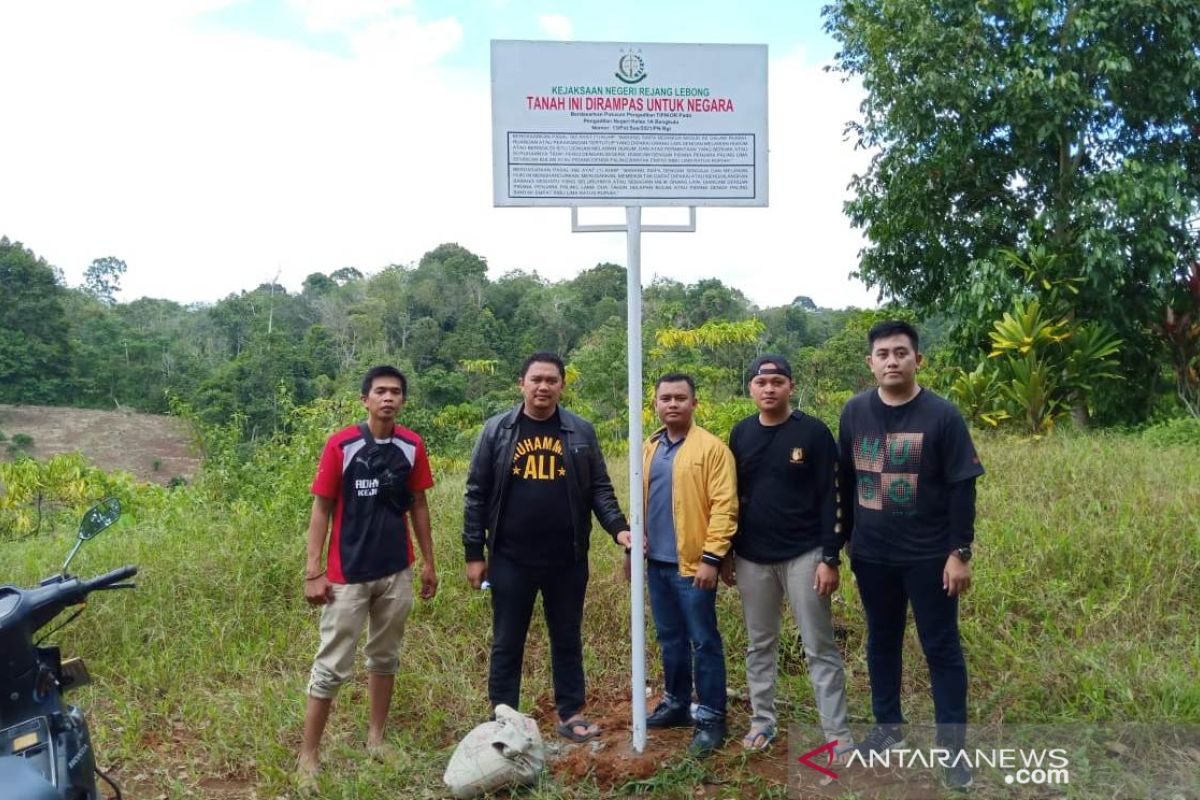 Kejari Rejang Lebong sita aset terpidana korupsi dana desa