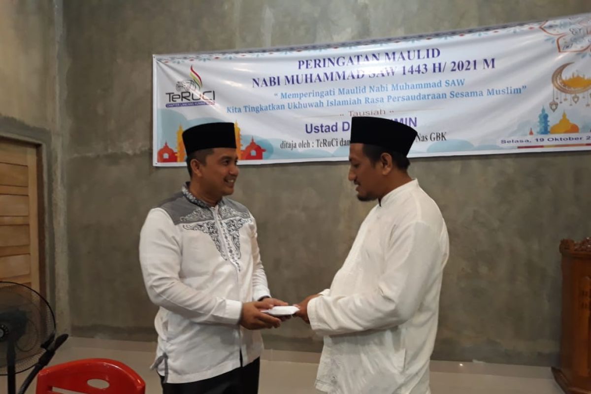 Upaya Teruci Chaplaku memperkuat persaudaraan sembari peringati Maulid Nabi