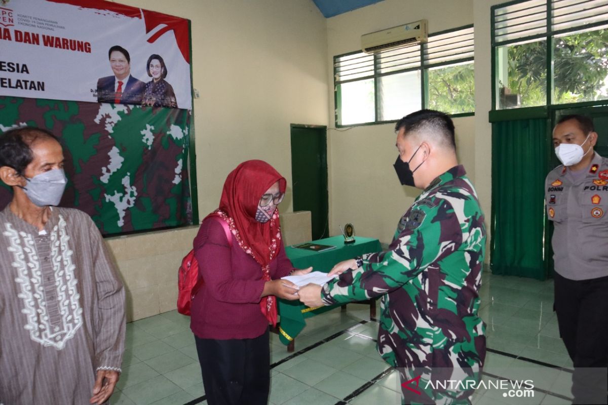 Kodim Jaksel luncurkan program bantuan tunai PKL sasar 7.000 penerima