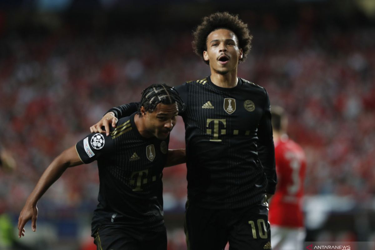 Bayern Muenchen hempaskan Benfica dengan skor 4-0