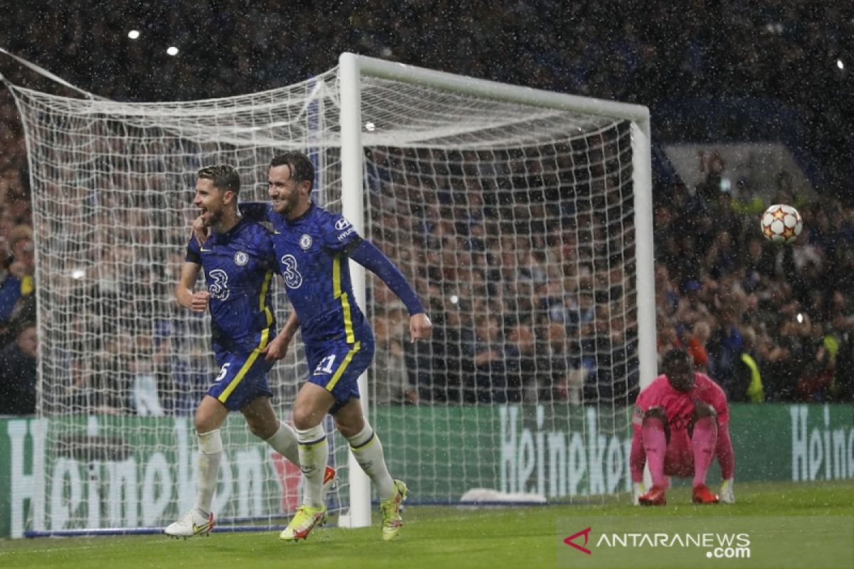 Jorginho cetak dua gol penalti, Chelsea lumat Malmo 4-0