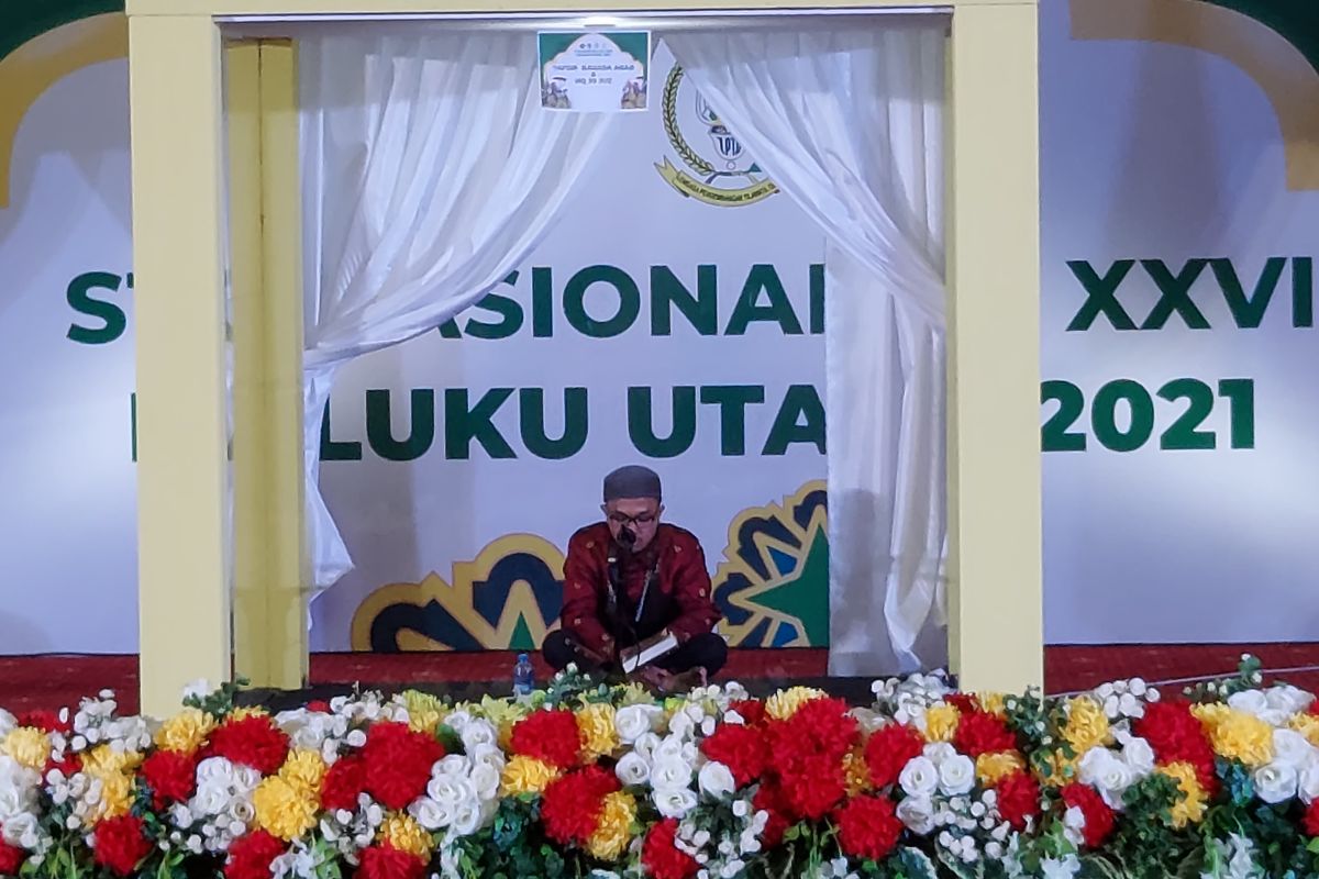 Kafilah Sumbar Rusydi Haris melaju ke final tafsir bahasa Arab STQ Nasional 2021