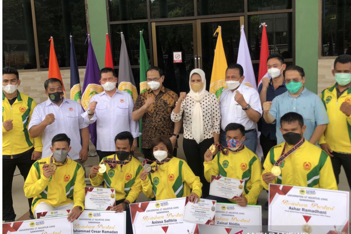 Untag Samarinda berikan beasiswa gratis peraih medali PON