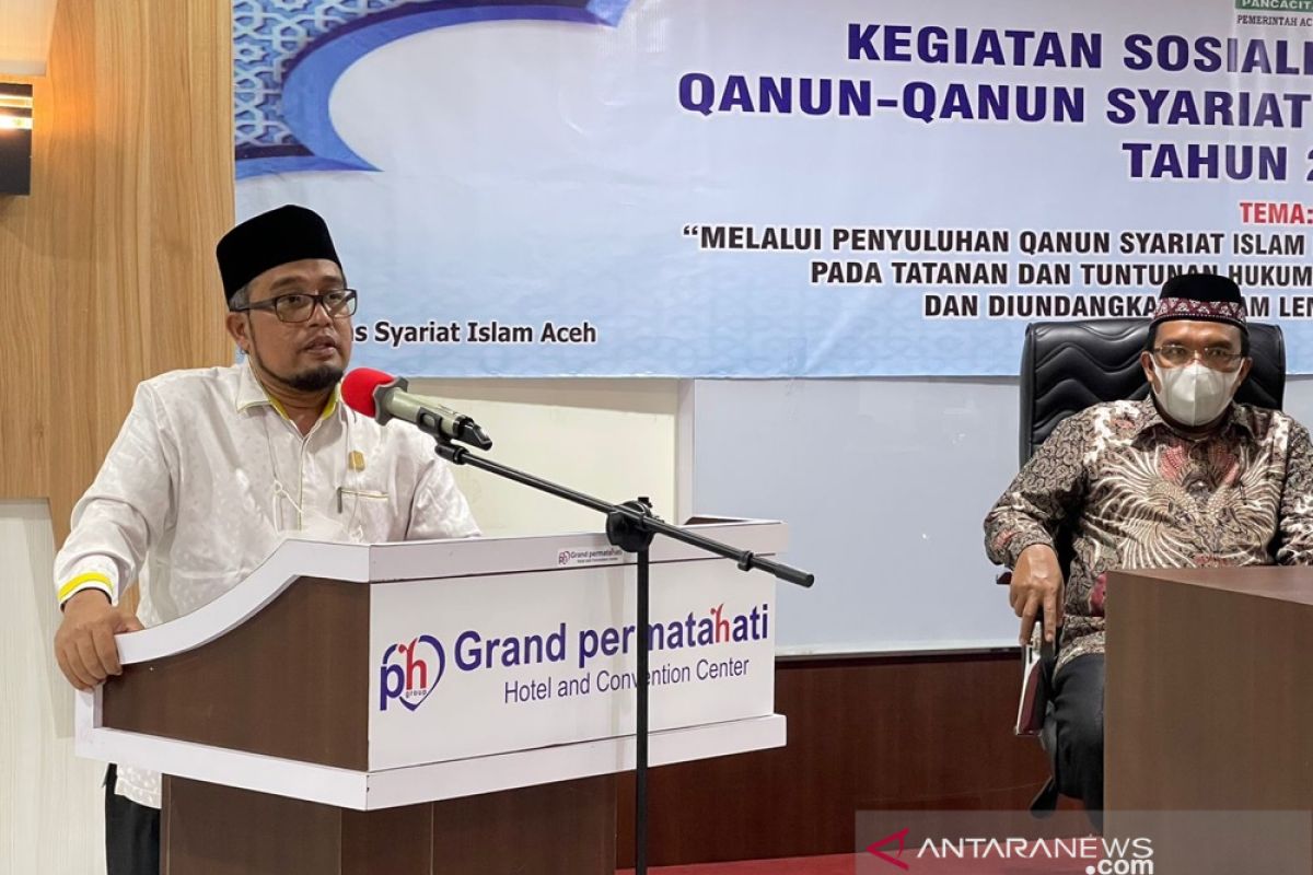 DPRA minta sosialisasi qanun syariat Islam di Aceh diperluas