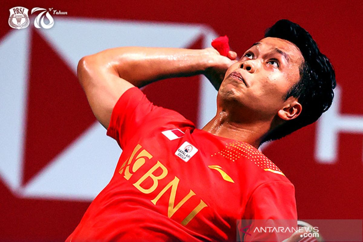 Sakit pinggang alasan Ginting mundur dari Denmark Open