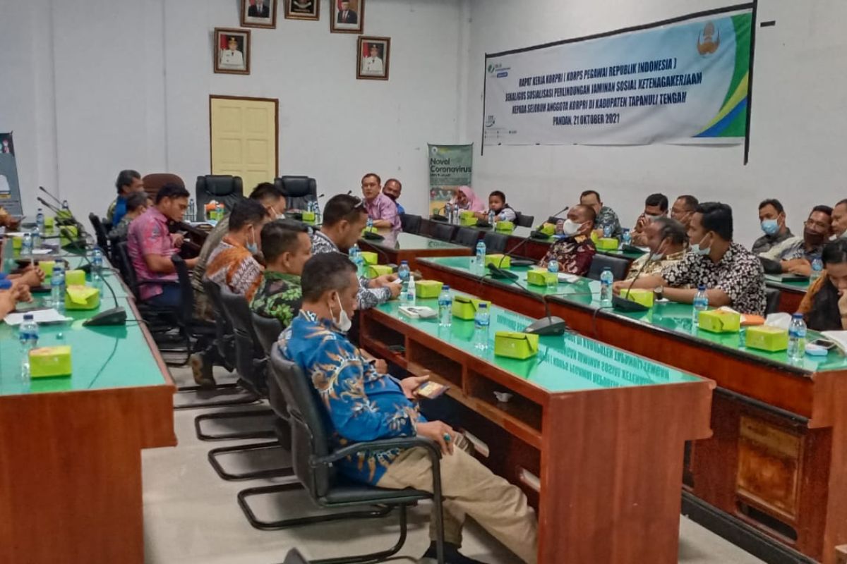 Tingkatkan kesejahteraan, Musda Korpri Tapteng sepakat ikut Jamsostek