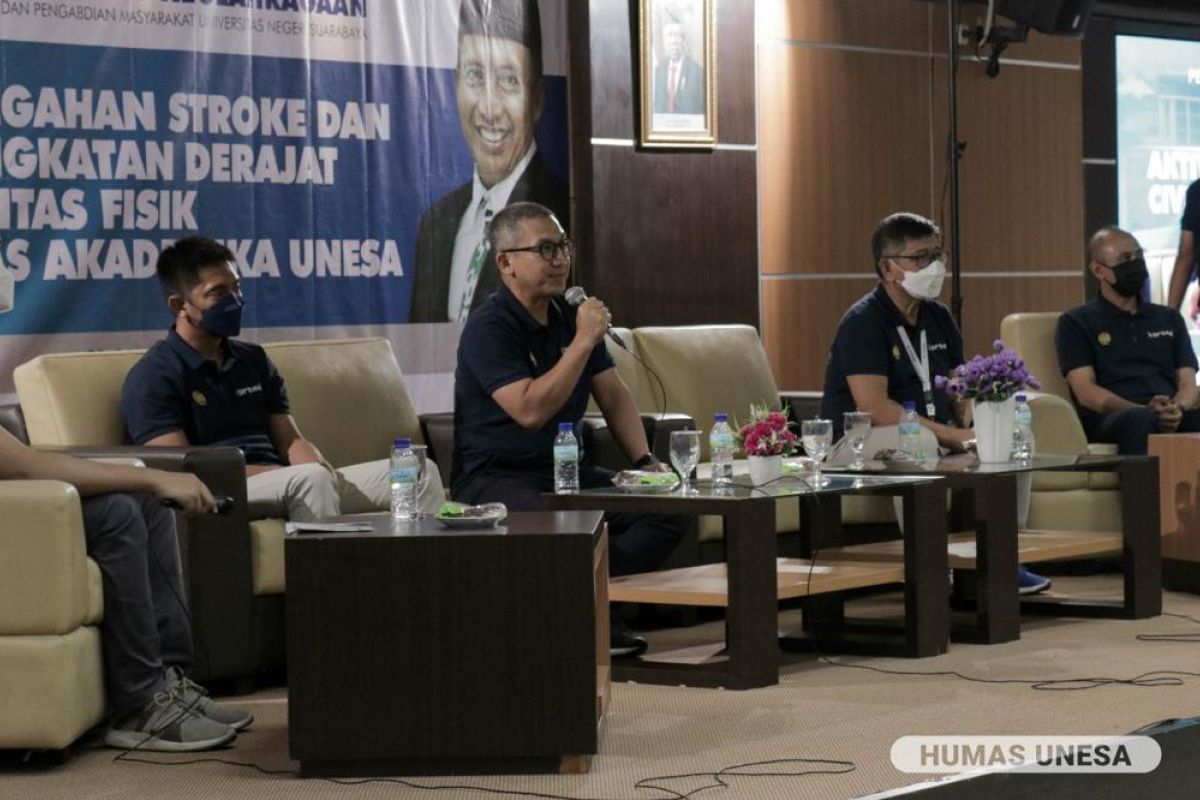 Dosen Unesa: Aktivitas fisik masyarakat Jawa Timur rangking tiga dari bawah