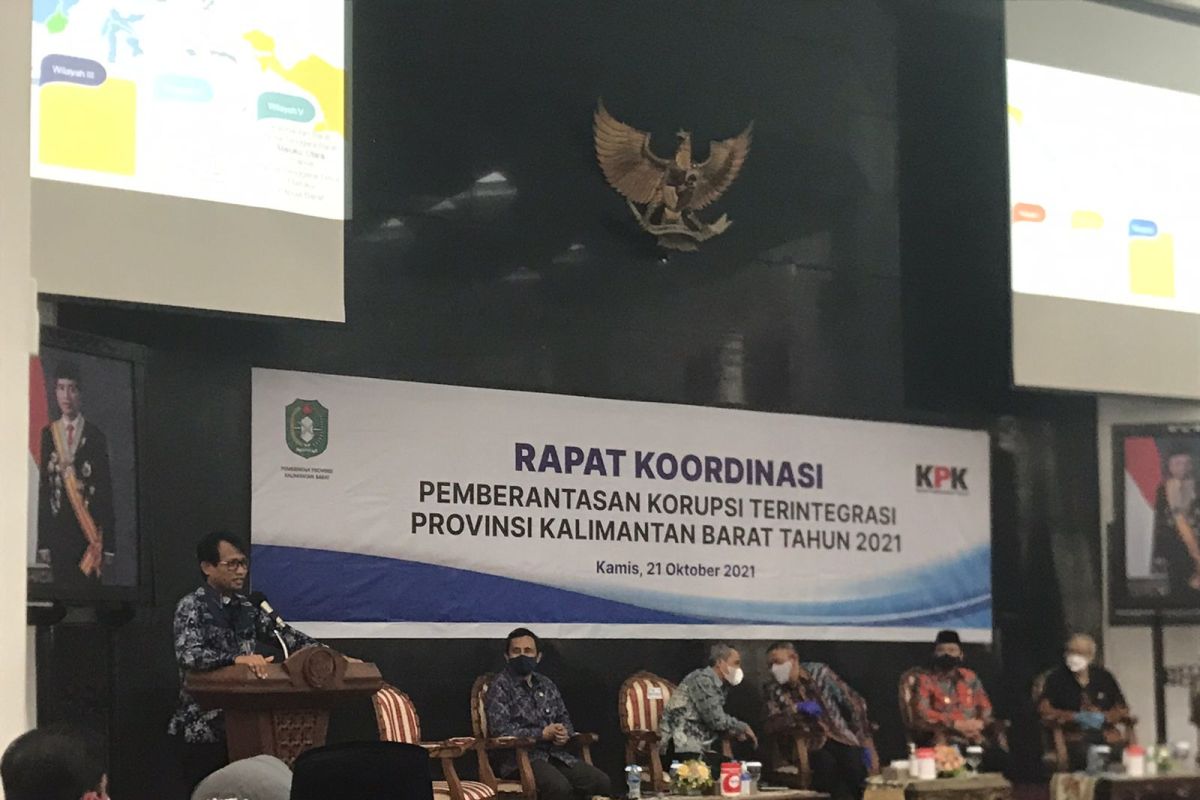 KPK terima sejumlah laporan korupsi di Kalbar