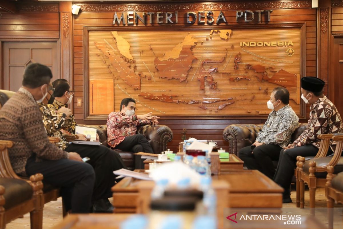 Bupati dan Ketua DPRD Jember temui Mendes bahas pembangunan 