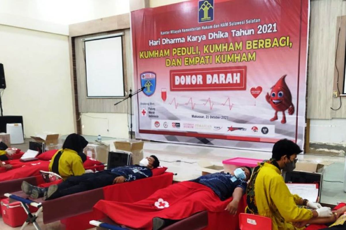 Kemenkumham Sulsel kembali melaksanakan Kumham Peduli, Berbagi dan Empati