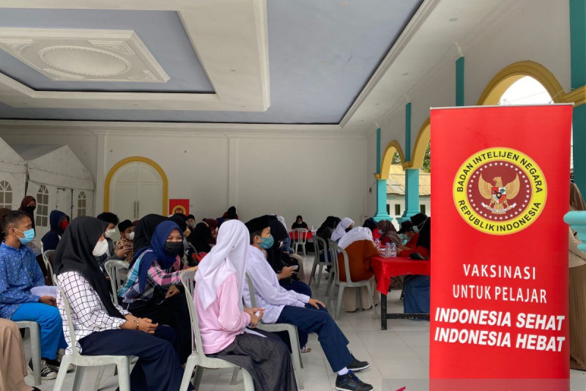 BIN Sulteng  gencarkan vaksinasi COVID untuk pelajar di Kabupaten Poso