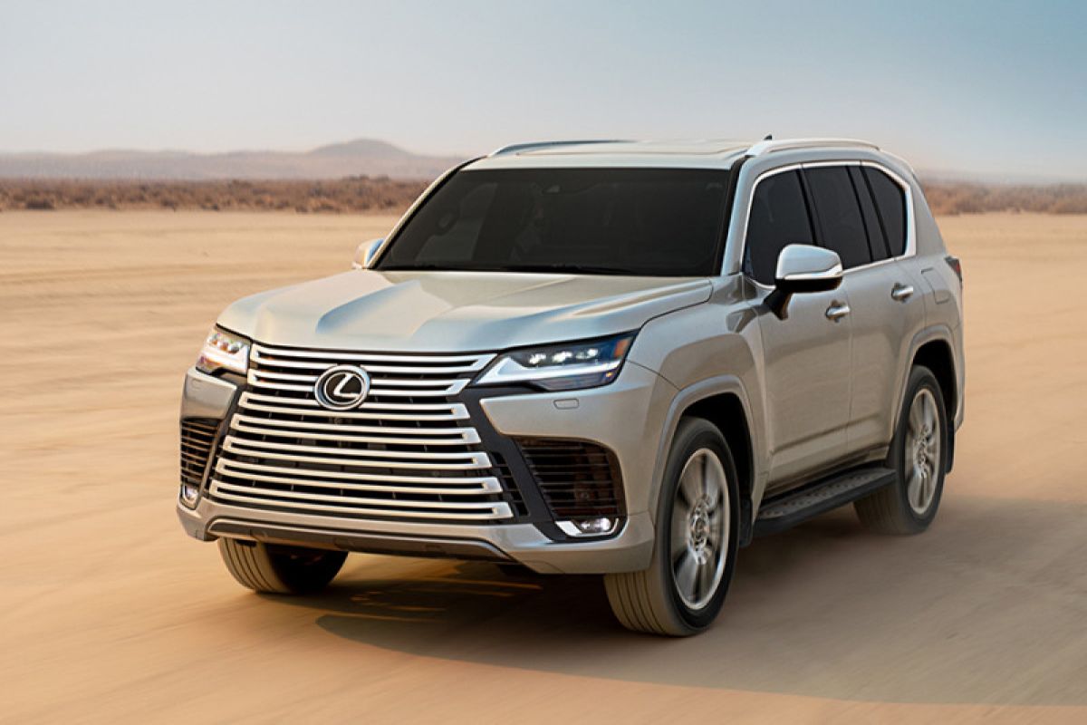 SUV Lexus LX terbaru lebih enteng 200 kg