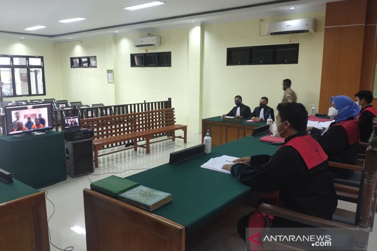 Lima terdakwa kasus pembunuhan gajah di Aceh Timur mulai disidangkan