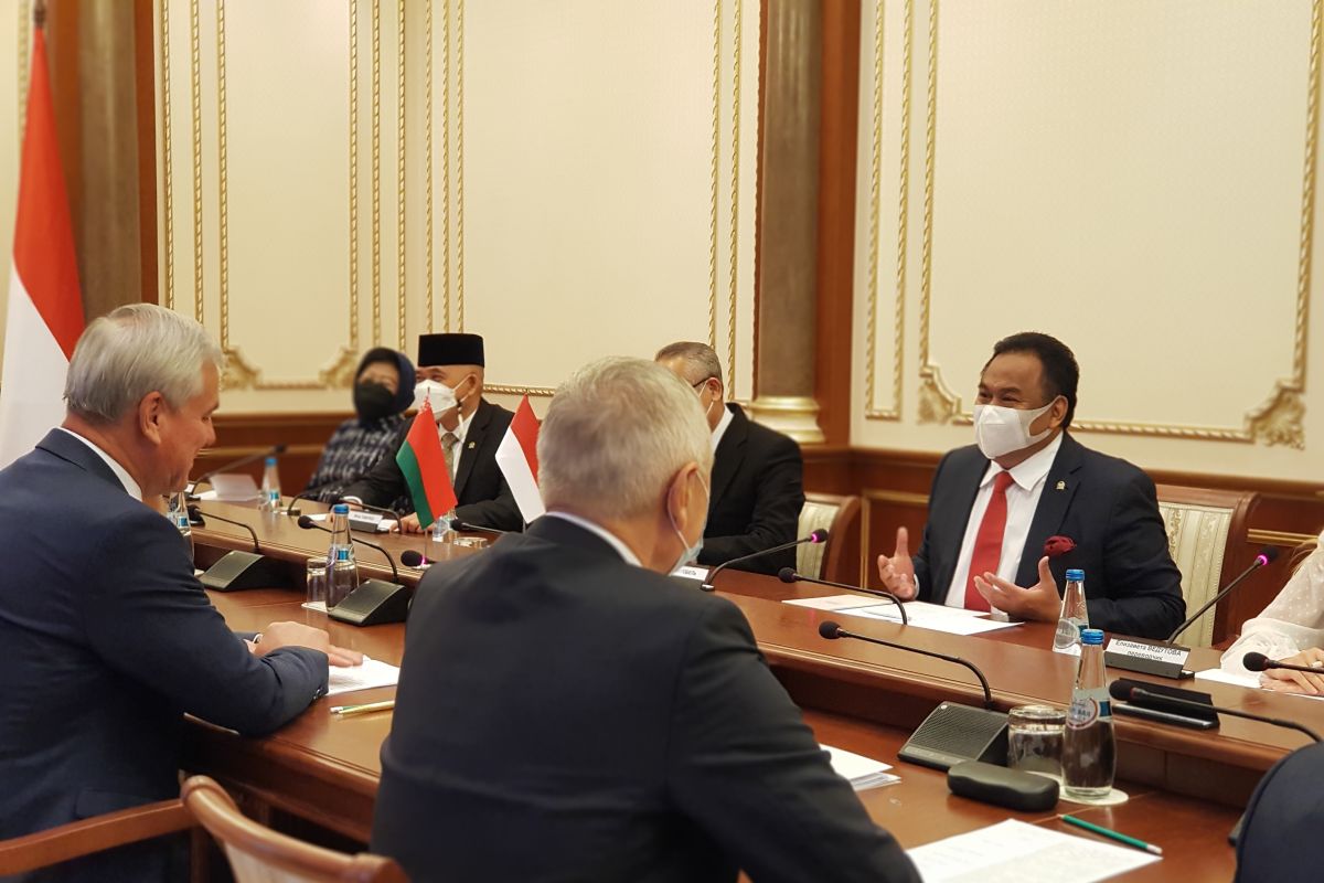 Indonesia, Belarus parliaments push for mutual cooperation