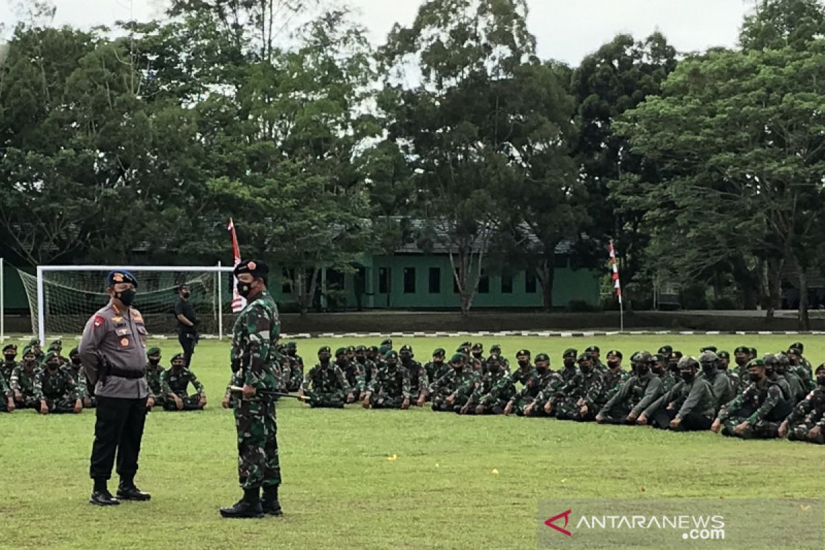 Panglima TNI kunjung ke Timika meingatkan prajurit tugas belum selesai