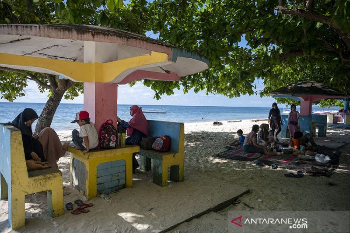 Wisata bahari Donggala  mulai ramai dikunjungi setelah PPKM level 2