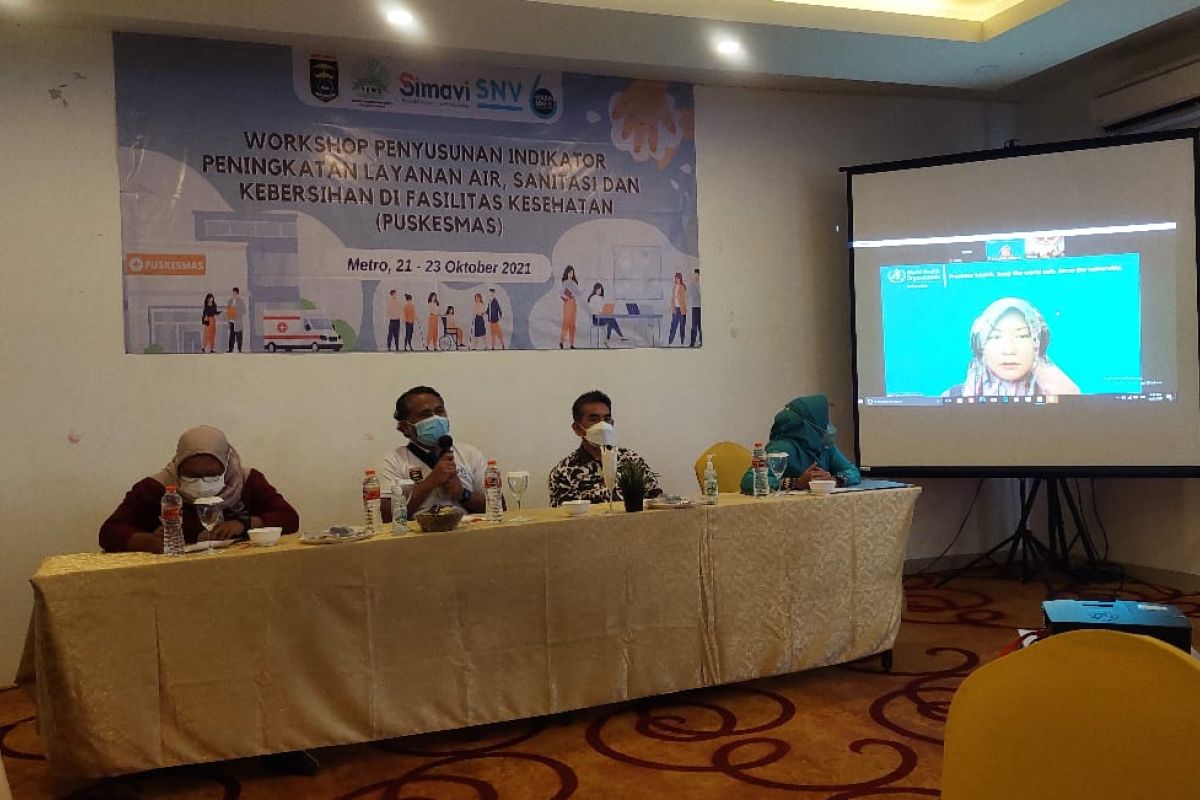 YKSW dan SNV gelar workshop pentingnya layanan fasilitas sanitasi di Puskesmas