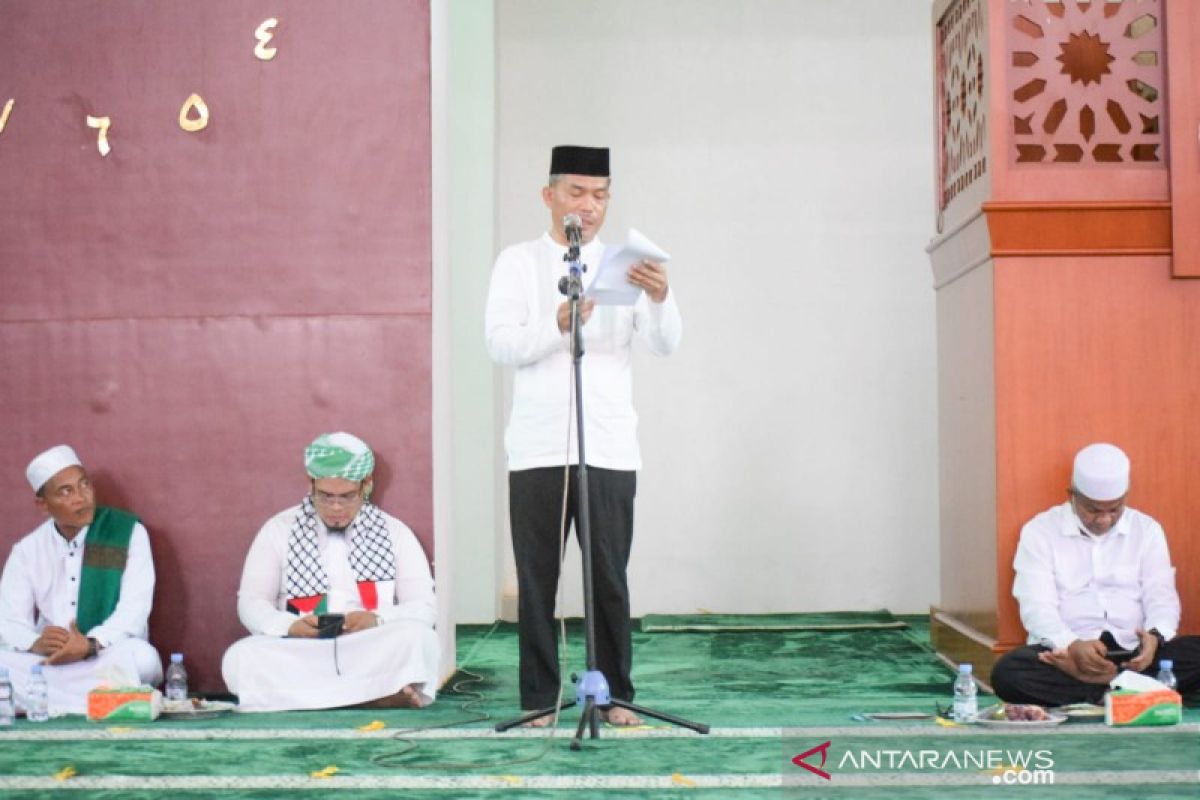 Sekda Palas ajak masyarakat tingkatkan rasa cinta kepada Rasulullah SAW