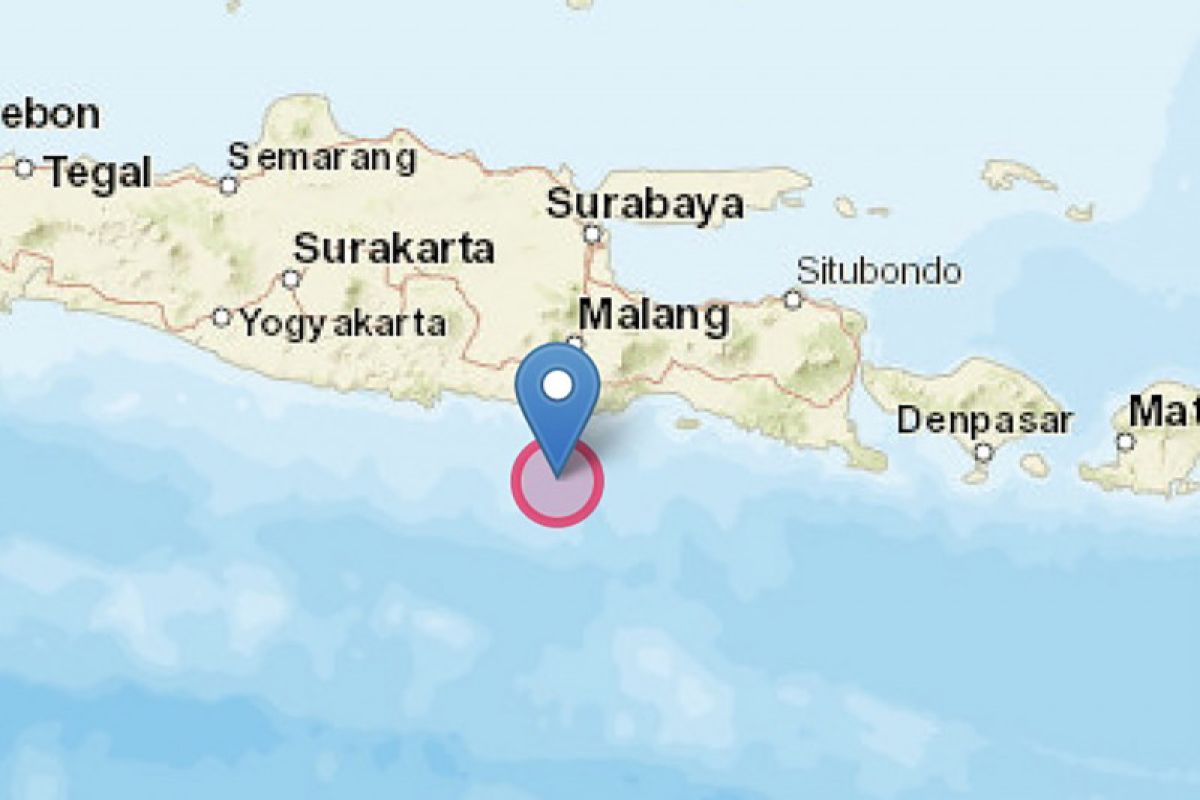 BMKG: Gempa magnitudo 5,3 di Malang disebabkan aktivitas zona subduksi bagian selatan