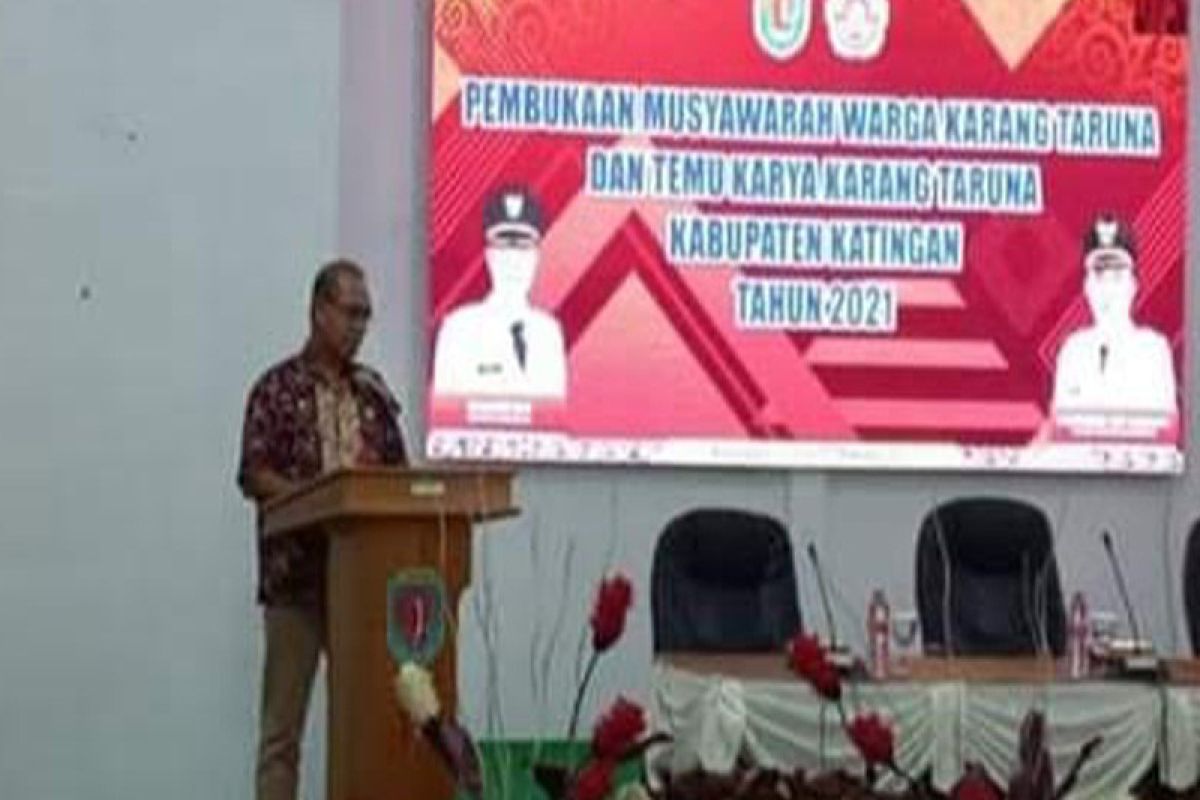 Pemkab ajak Karang Taruna bersinergi wujudkan 'Katingan Bermartabat'