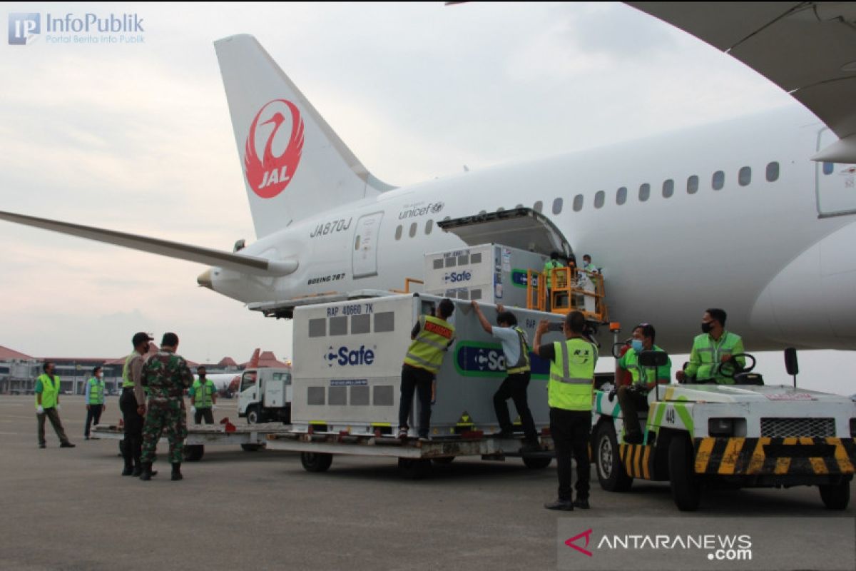 Indonesia kembali terima bantuan vaksin dari Inggris