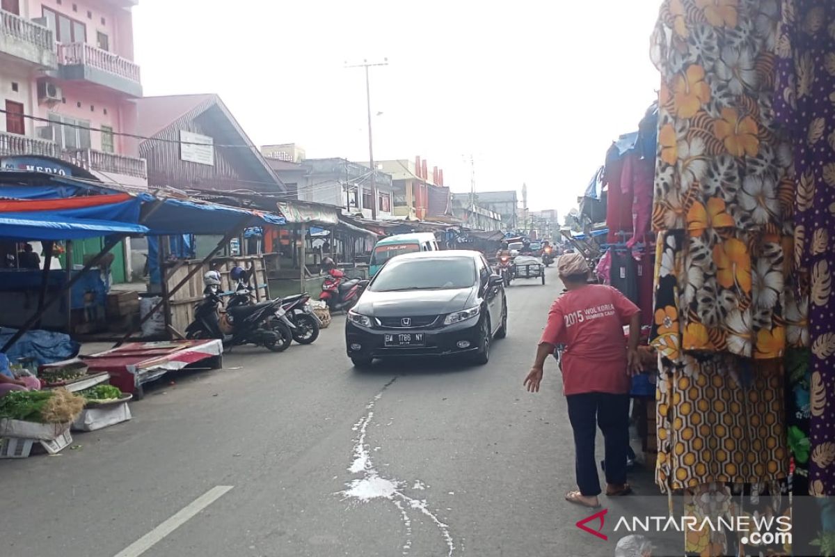 Pedagang resah, Pasar Agus Salim Pekanbaru akan dipindah