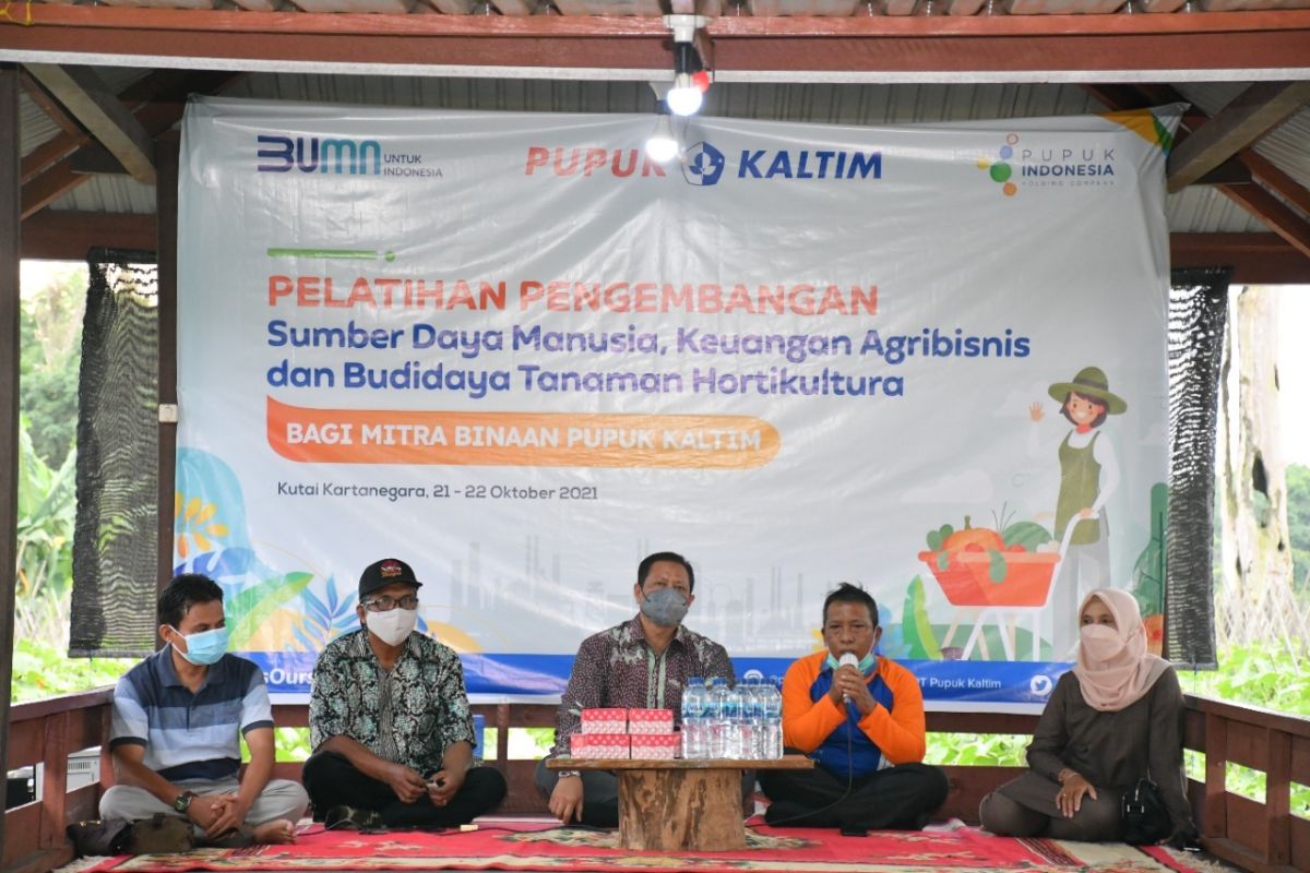 Pupuk Kaltim tingkatkan kapasitas petani binaan sektor hortikultura