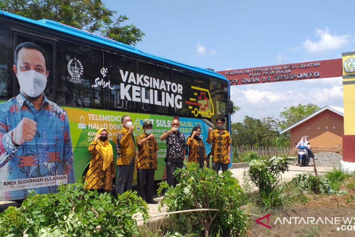 "Mobile Vaccinator" Sulsel sasar 22 sekolah di Kabupaten Jeneponto