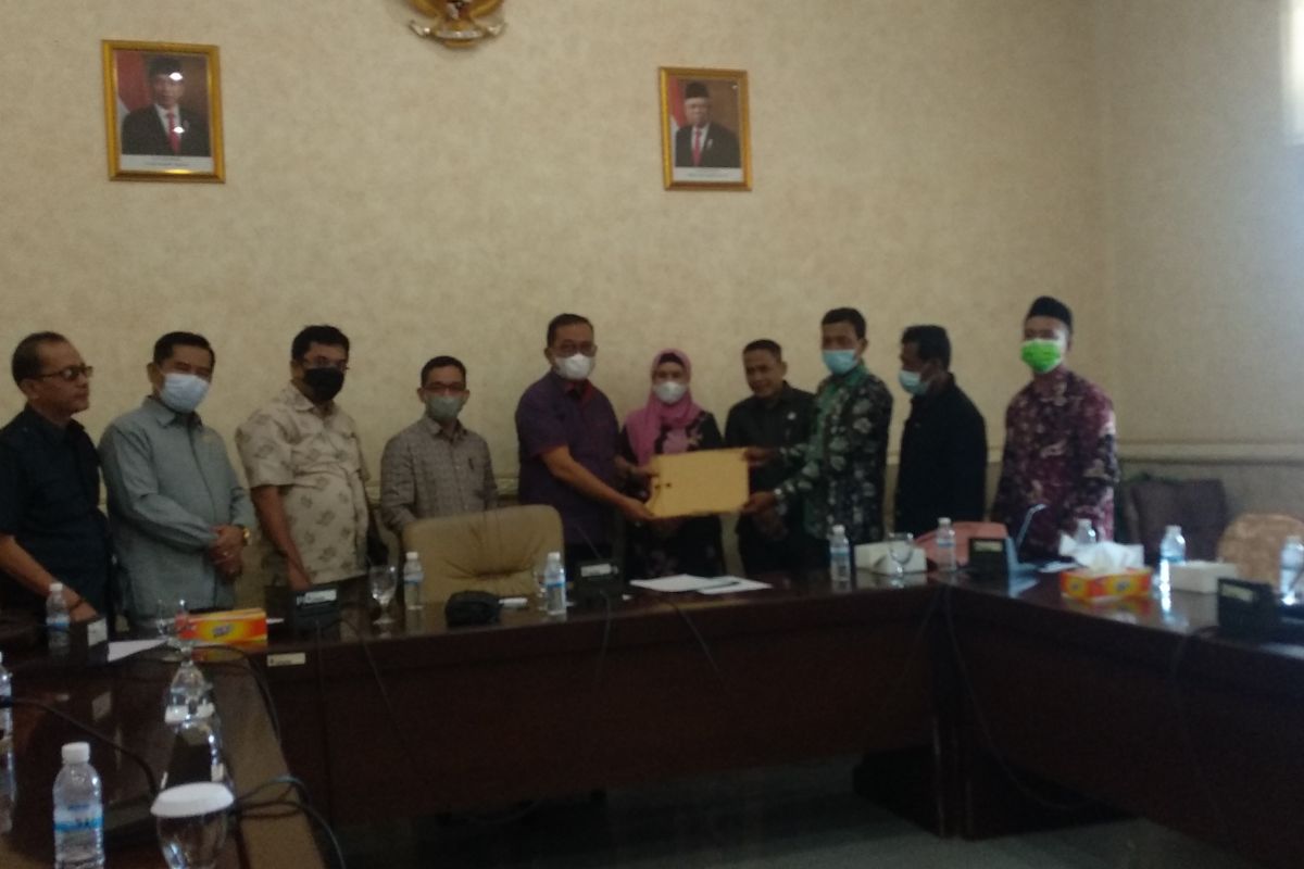 Pansus Konflik Lahan tampung aspirasi warga Desa Sumber Jaya