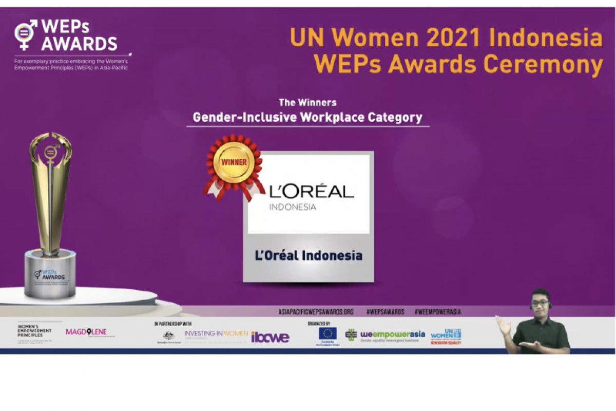 L'Oral Indonesia raih penghargaan "Gender Inclusive Workplace"