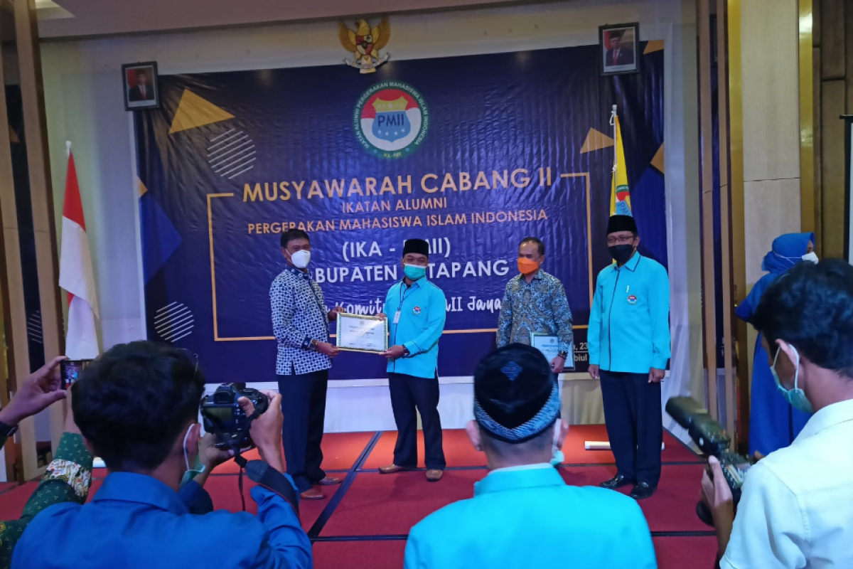 Wabub hadiri Muscab ke-II IKA PMII Ketapang