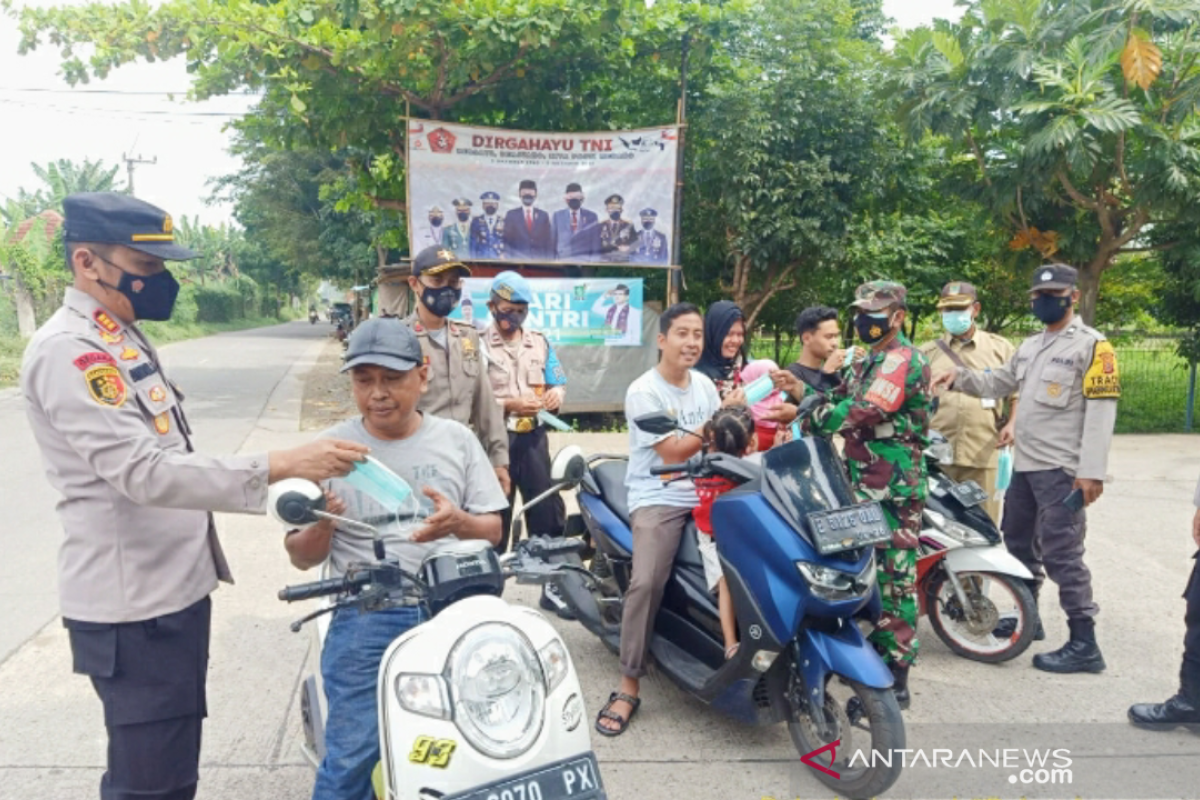 Polisi Karawang optimalkan operasi penegakkan disiplin prokes