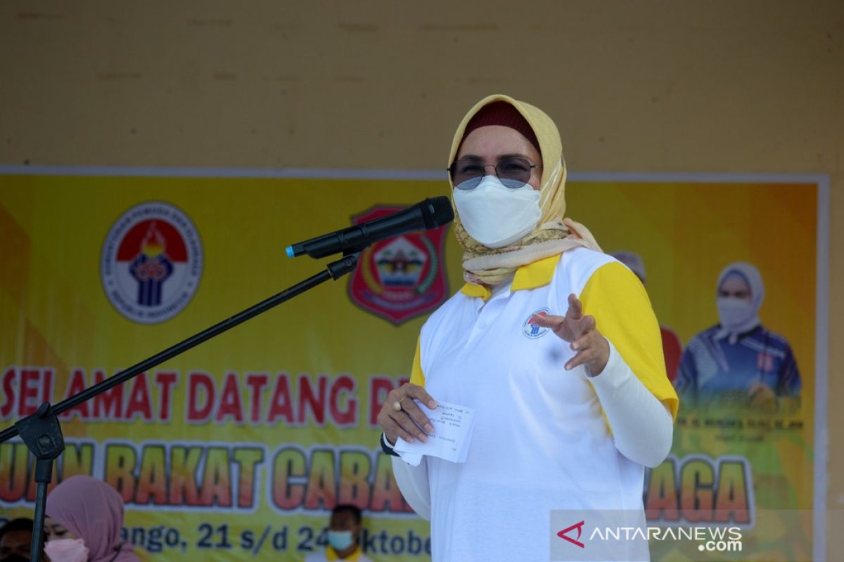 Wabup harap pelajar Bone Bolango menjadi atlet di PON