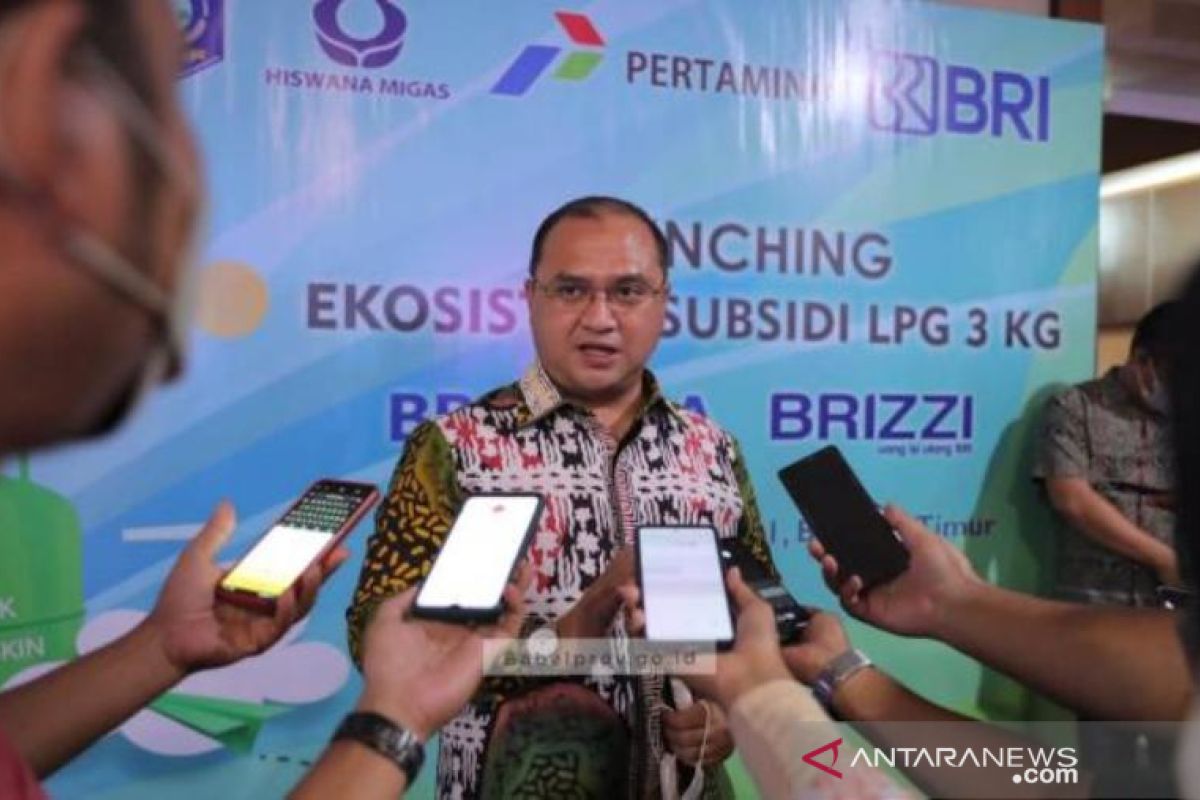 Gubernur luncurkan "BRIZZI Card" pembelian gas bersubsidi di Belitung Timur