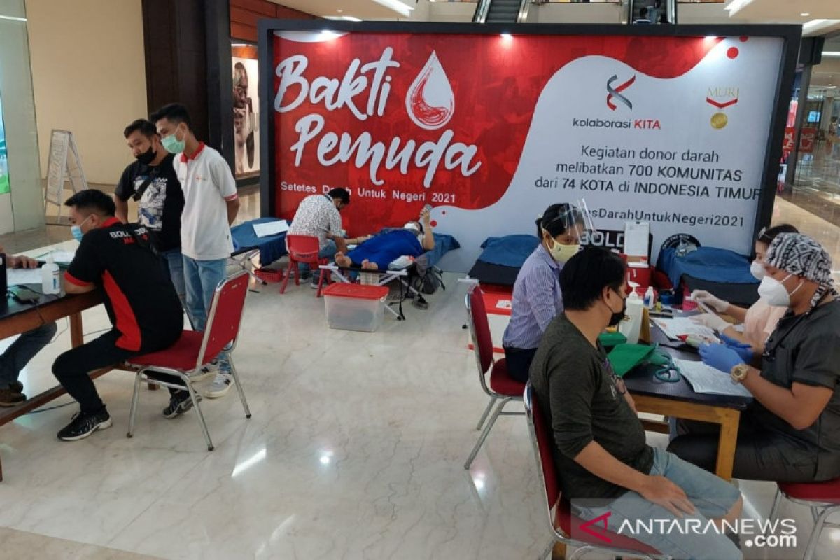19 Komunitas di Manado, 'Ngegas' Hasilkan 82 Kantong Darah