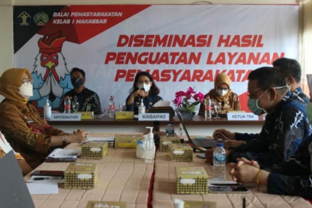 Bapas Makassar dipilih sebagai lokasi diseminasi keadilan restoratif