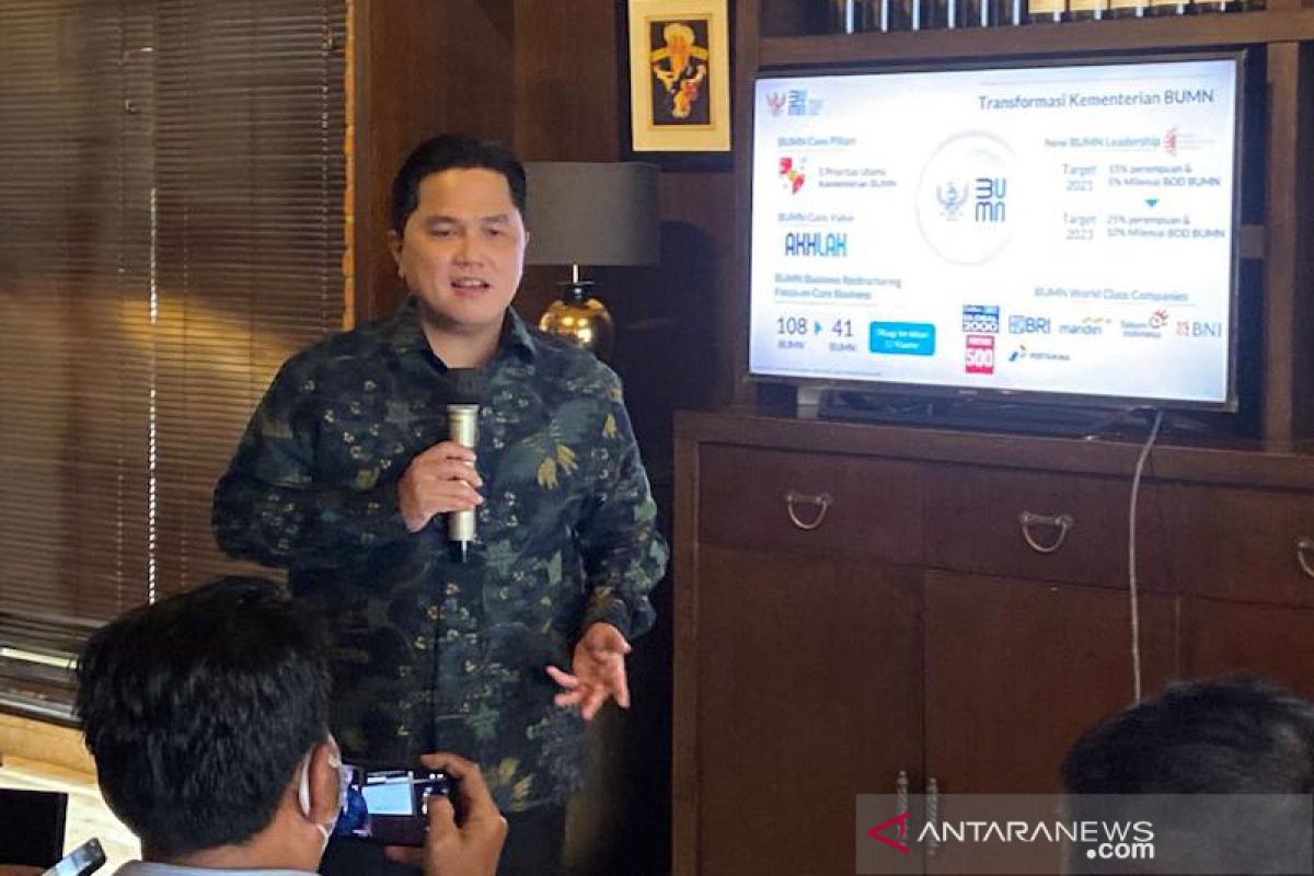 Erick Thohir ingatkan BUMN tidak asal ekspansi bisnis