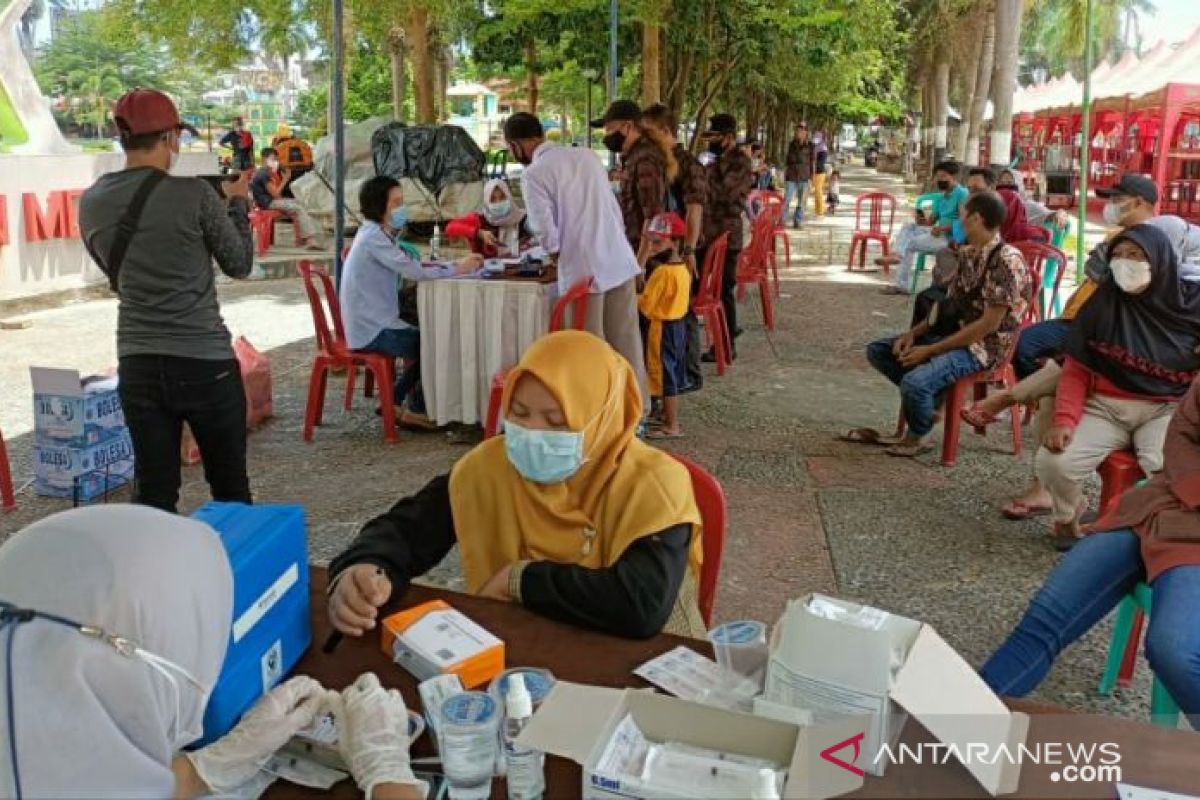 Gandeng KBPPP Pangkalpinang, Satgas percepatan vaksinasi gelar BUSIN SIMAHAR