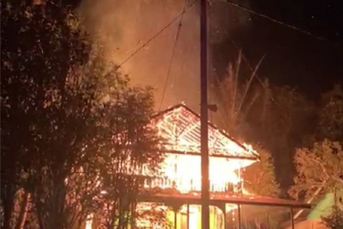 Satu tewas saat kebakaran di Buak Maung Kapuas Hulu
