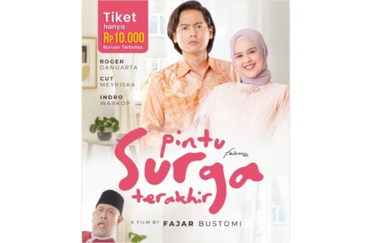 Tiket film "Pintu Surga Terakhir" dijual dengan harga Rp10 ribu