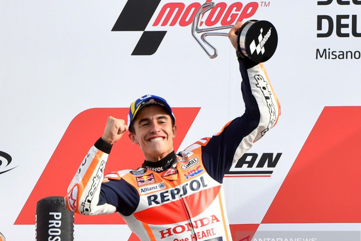 Cedera setelah latihan, Marquez absen di MotoGP Algarve