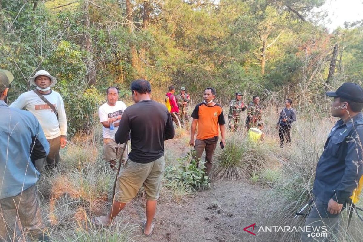 Kebakaran di lereng Gunung Batur berhasil dipadamkan