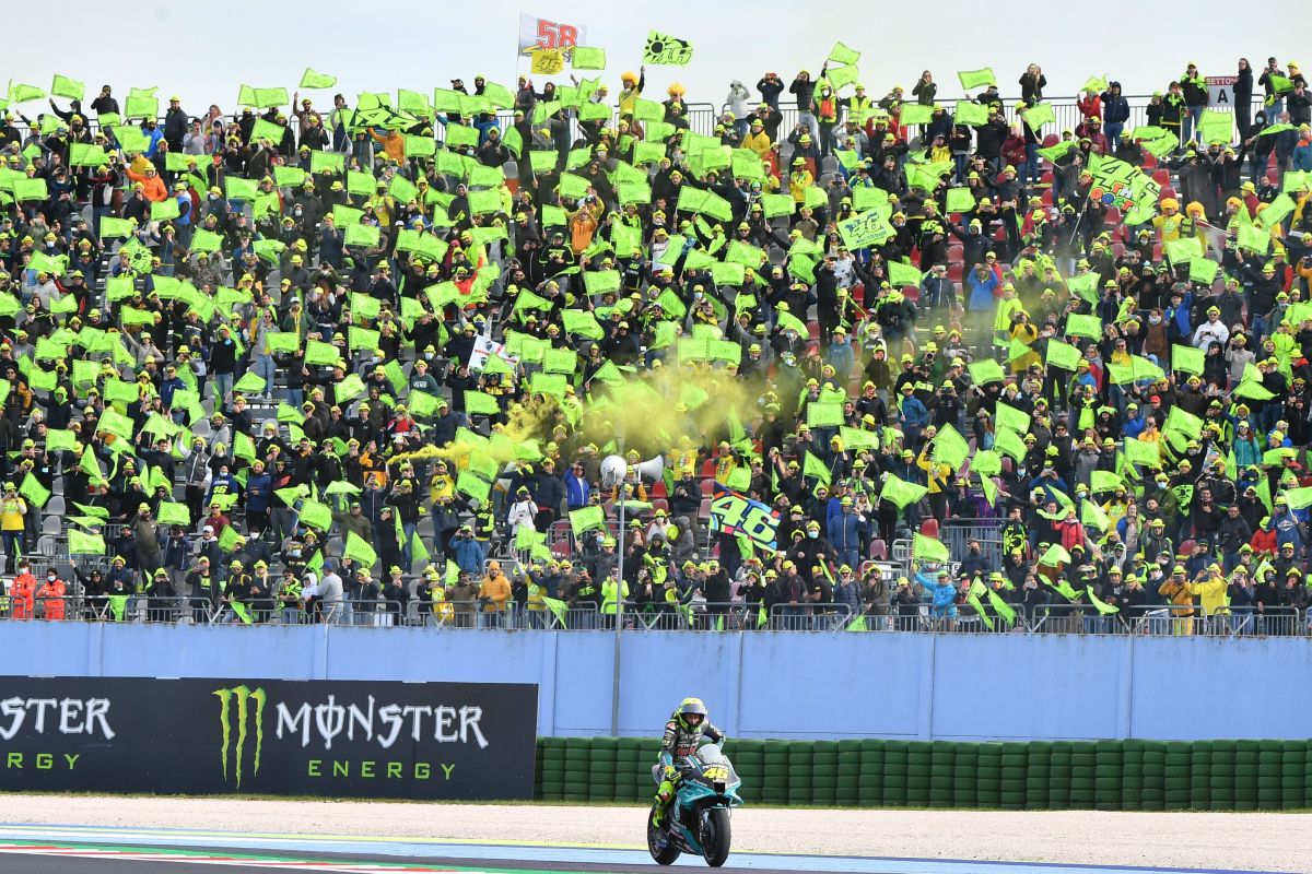 MotoGP: Rossi ucapkan perpisahan dengan Misano