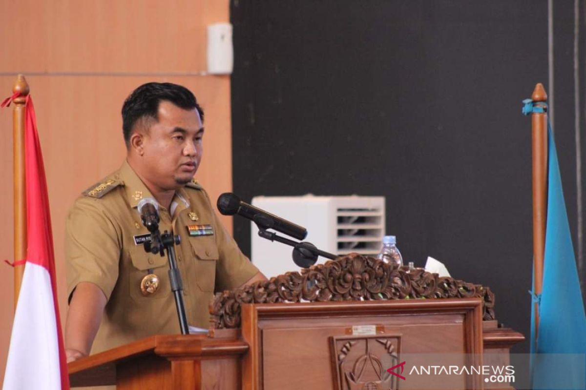 Bupati Dharmasraya sampaikan rancangan APBD 2022