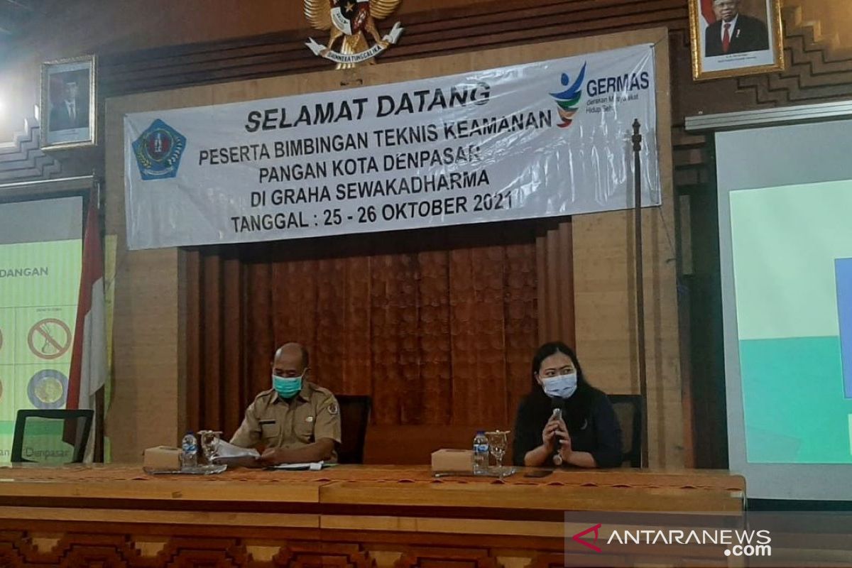 Diskes Denpasar adakan bimtek keamanan pangan