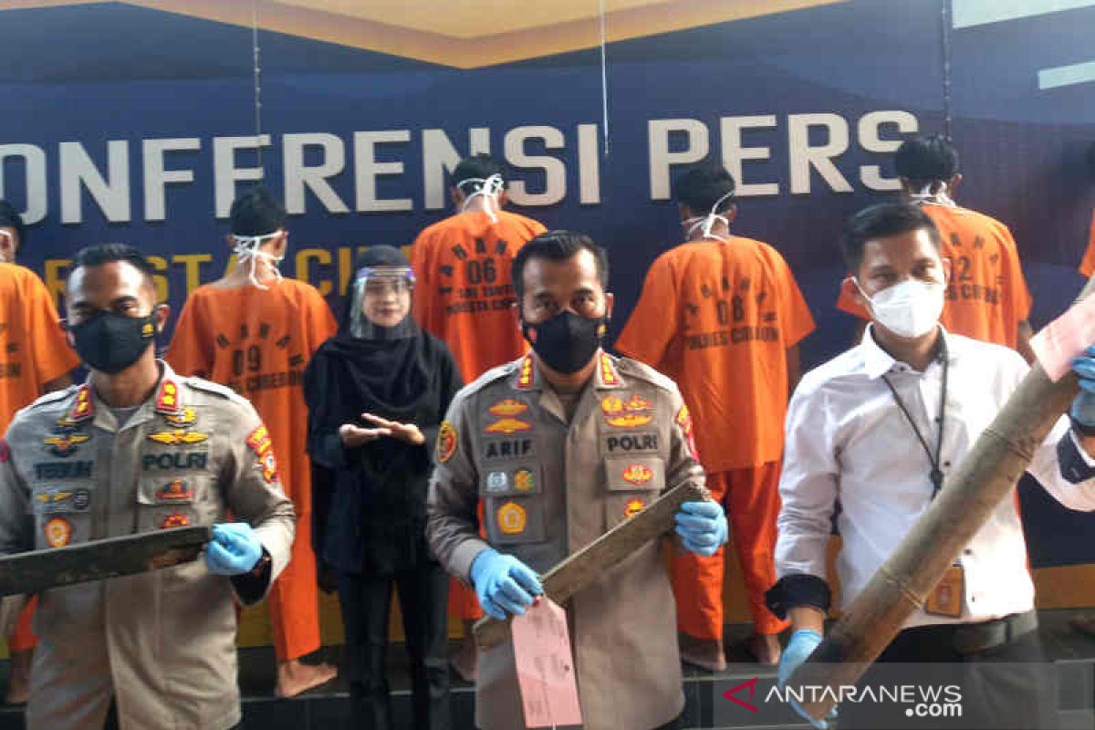 Polisi Cirebon tangkap delapan pelaku penganiayaan hingga meninggal