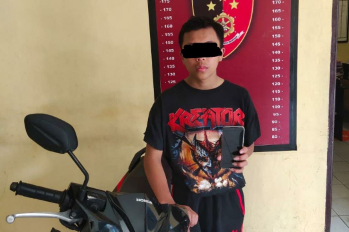 Curi motor di Deliserdang, remaja asal Karo ditangkap polisi