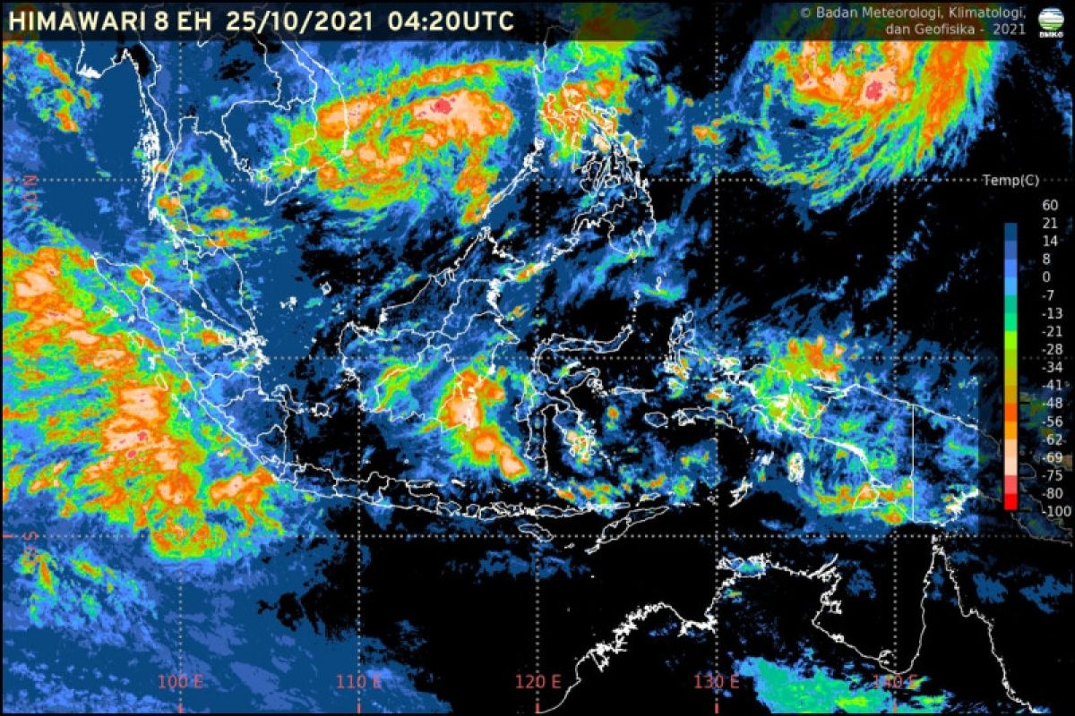 Dua bibit siklon tropis tumbuh dapat berdampak terhadap cuaca